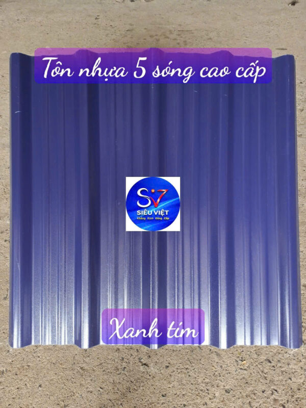 Cách nhận biết TÔN NHỰA SIÊU VIỆT chính hãng XT