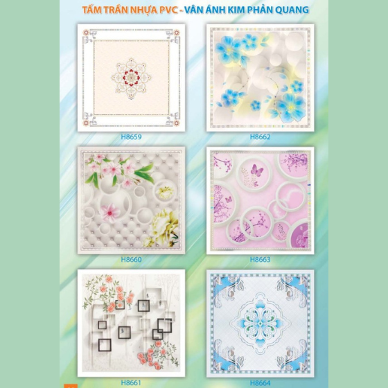 Tấm trần nhựa pvc